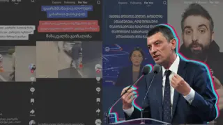 TikTok-ანგარიშები გიორგი გახარიაზე თავდასხმის კადრებს კოორდინირებულად ავრცელებდნენ