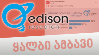 Fabricated Opinion Polls Under the Name of Edison Research Are Disseminated on Facebook