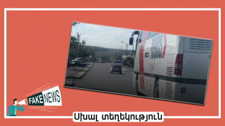 False Information: The Bus Transporting People to Kocharyan’s Rally Has Had an Accident